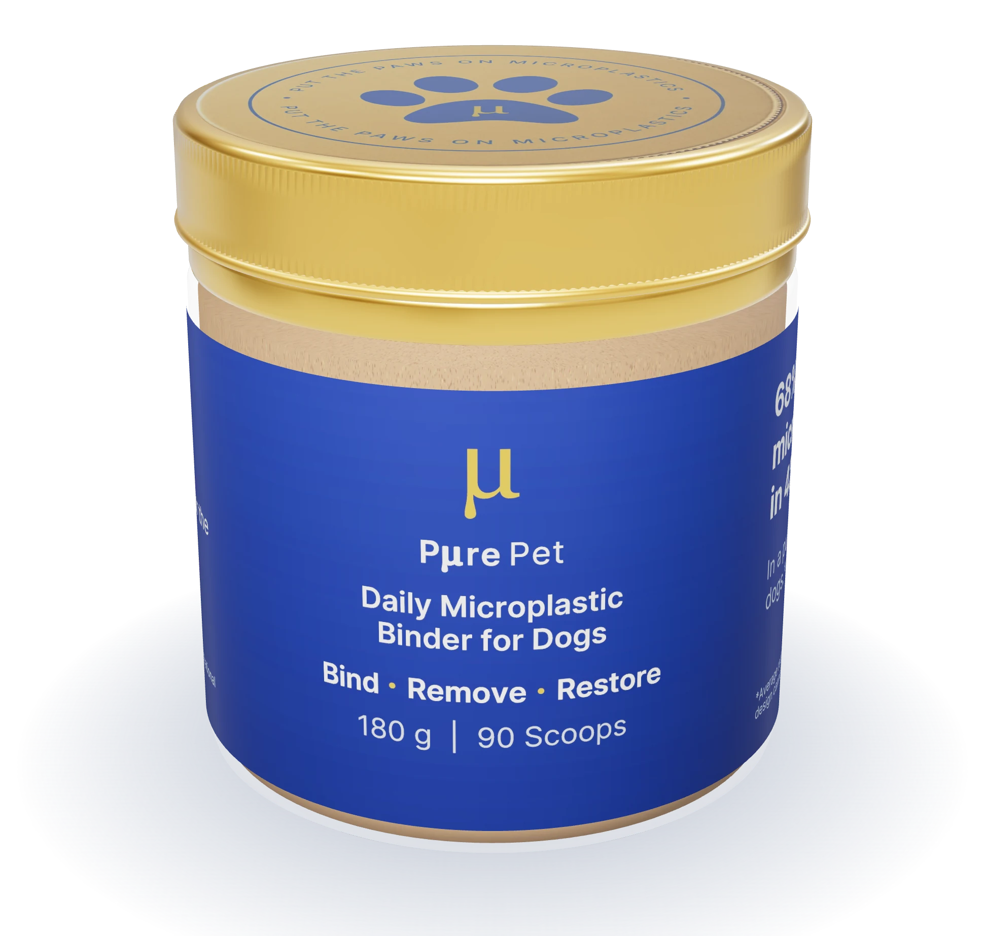 Pure Pet jar front