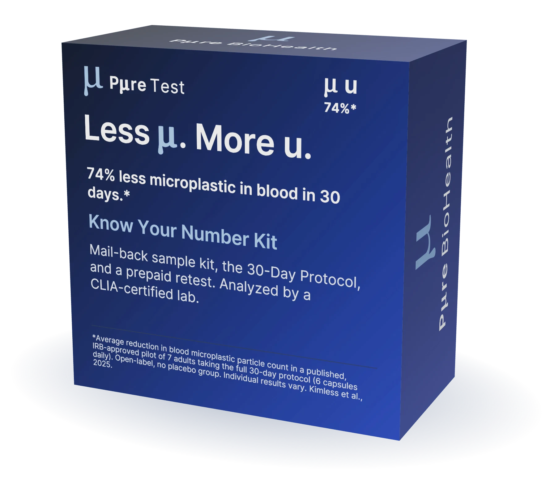 Know Your Number Kit box
